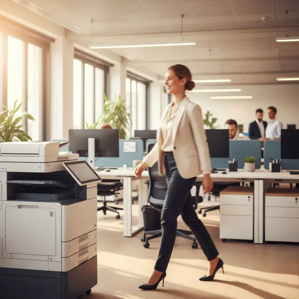 Managed Print im offenen Büro