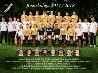 Fußballmannschaft Digital Direkt Sponsoring Bezirksliga 2017/2018 SV Sarching